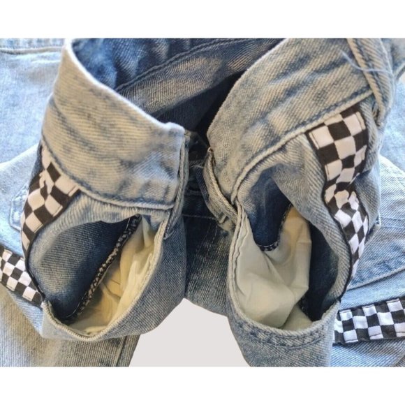 Delias Jeans Juniors XS Racer Stripe Straight Leg - Picture 9 of 16